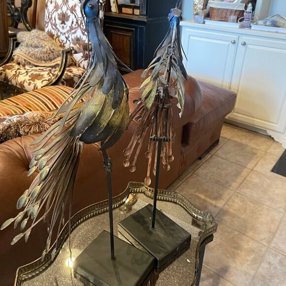 DESIGNER PEACOCK Metal Decor! - Picture 11 of 17